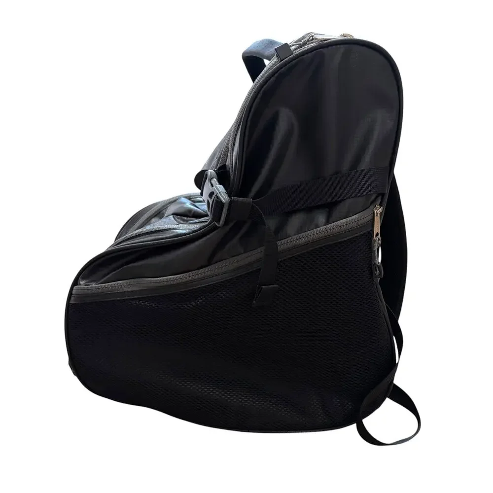 L.L. Bean Adventure Pro Ski Boot Backpack Sz XL Black Cargo Duffel Carryall